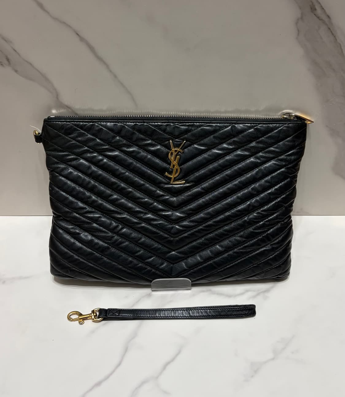 [정품] 생로랑 마틀라세 클러치 스몰 상품이미지1