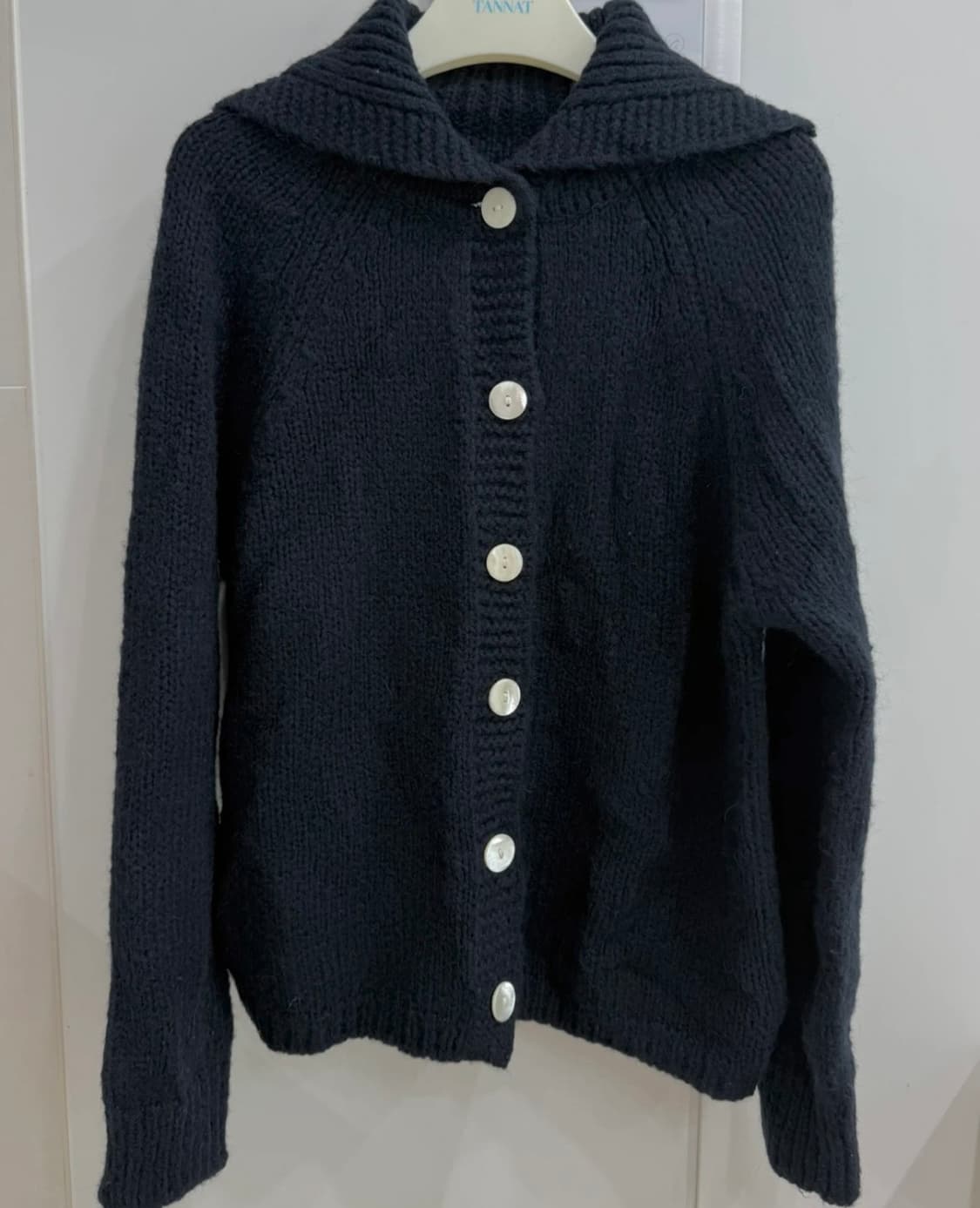타낫 카라 니트 자켓 상품이미지4