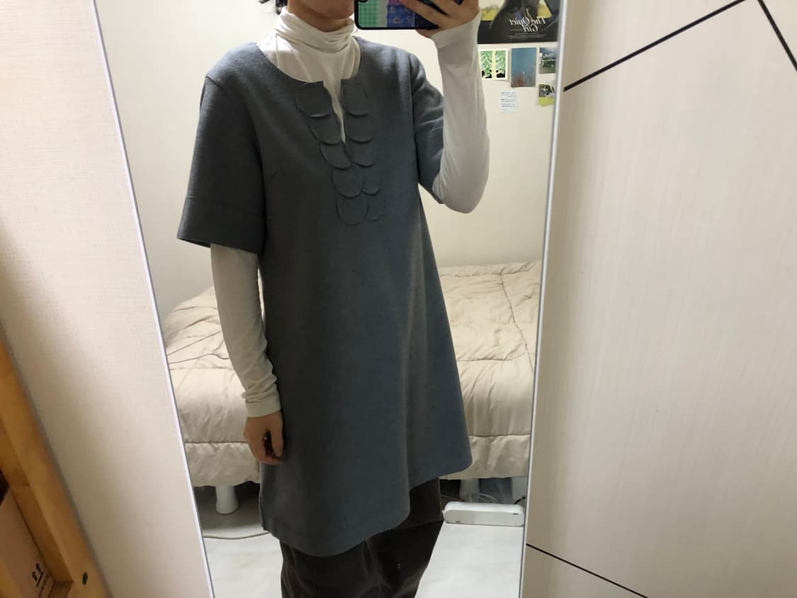 히로코 비스 울 원피스 상품이미지1