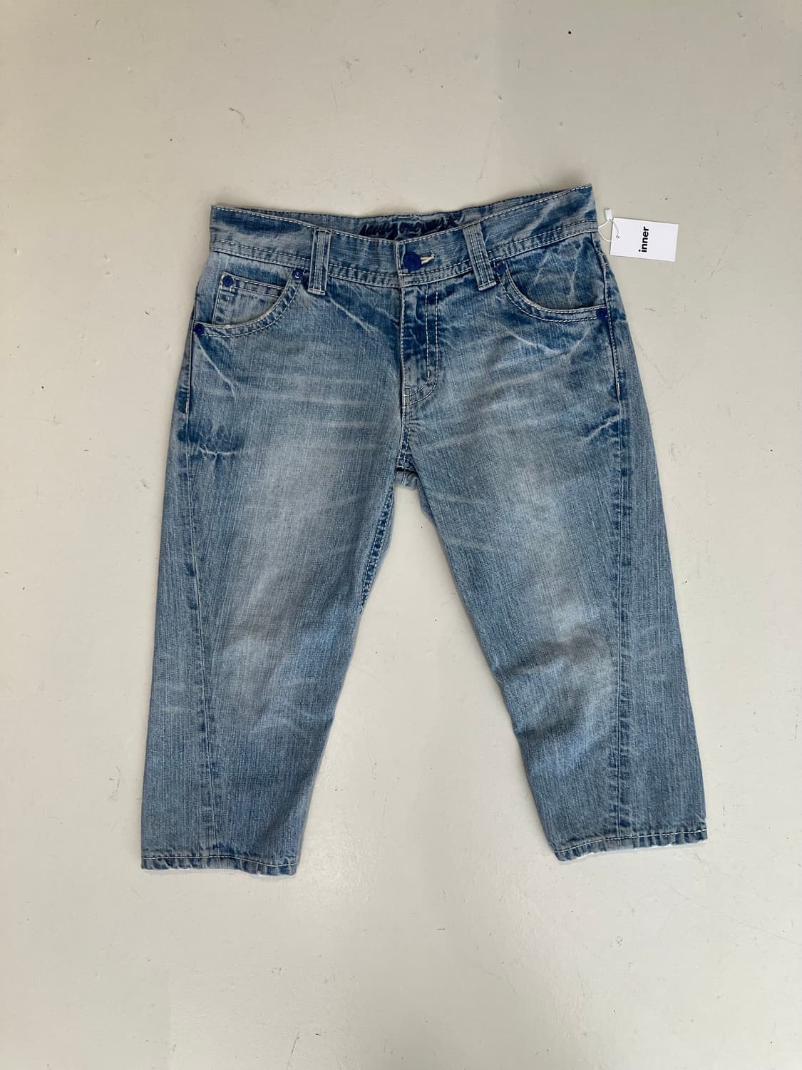 One*way 데님 하프 팬츠 27  상품이미지1