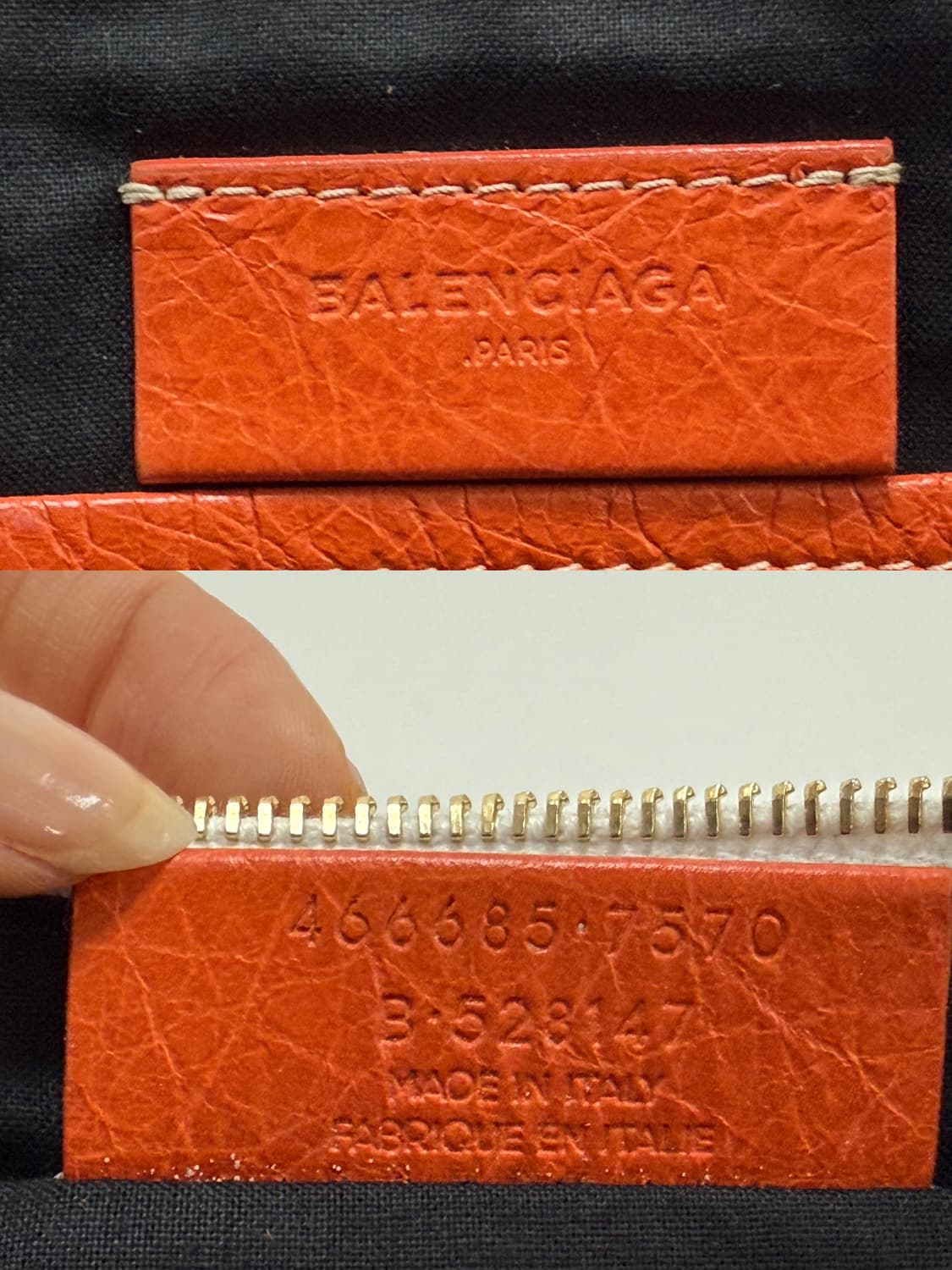 Balenciaga Floral Print Leather Clutch 상품이미지9