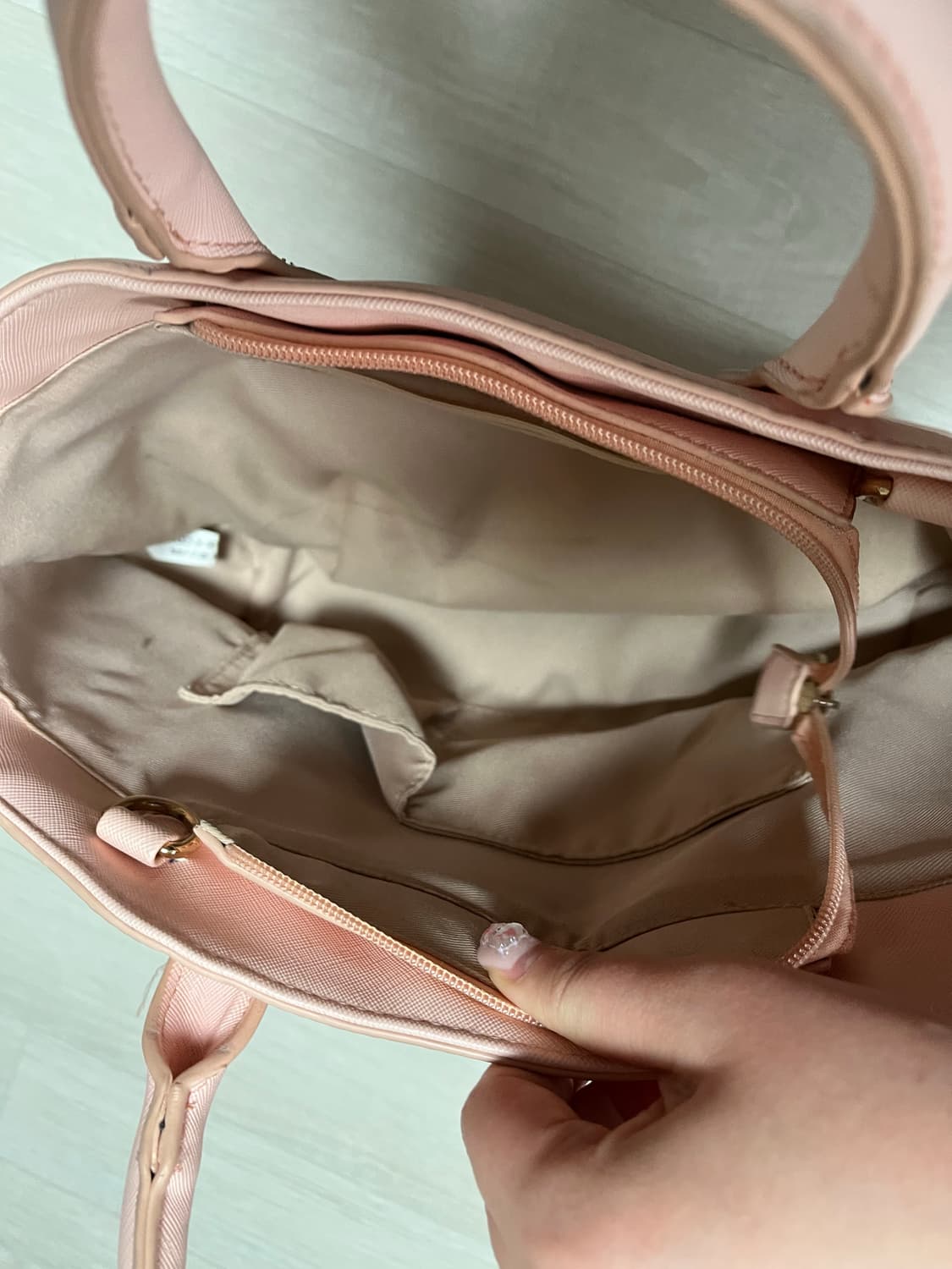 핑크 러블리 딸기우유 핑크 숄더백 상품이미지3