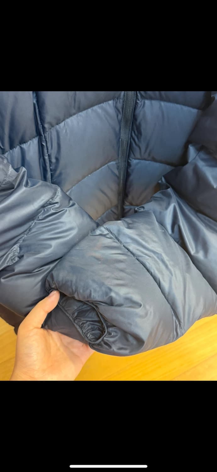 노스페이스 RDS 다운 후디 패딩 블랙 M 상품이미지7