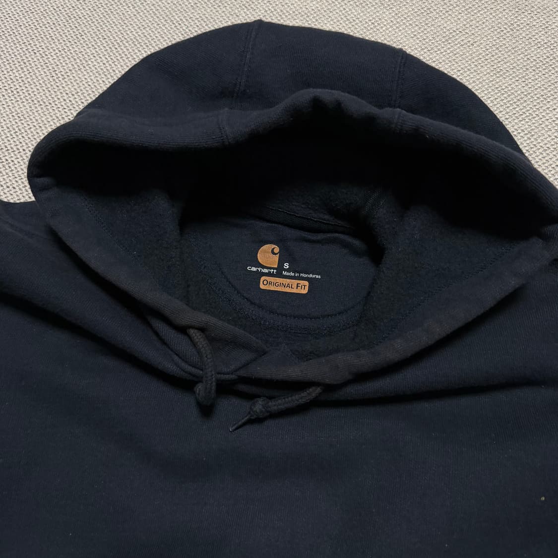 칼하트 사이드로고 오리지널 핏 후드티 상품이미지3