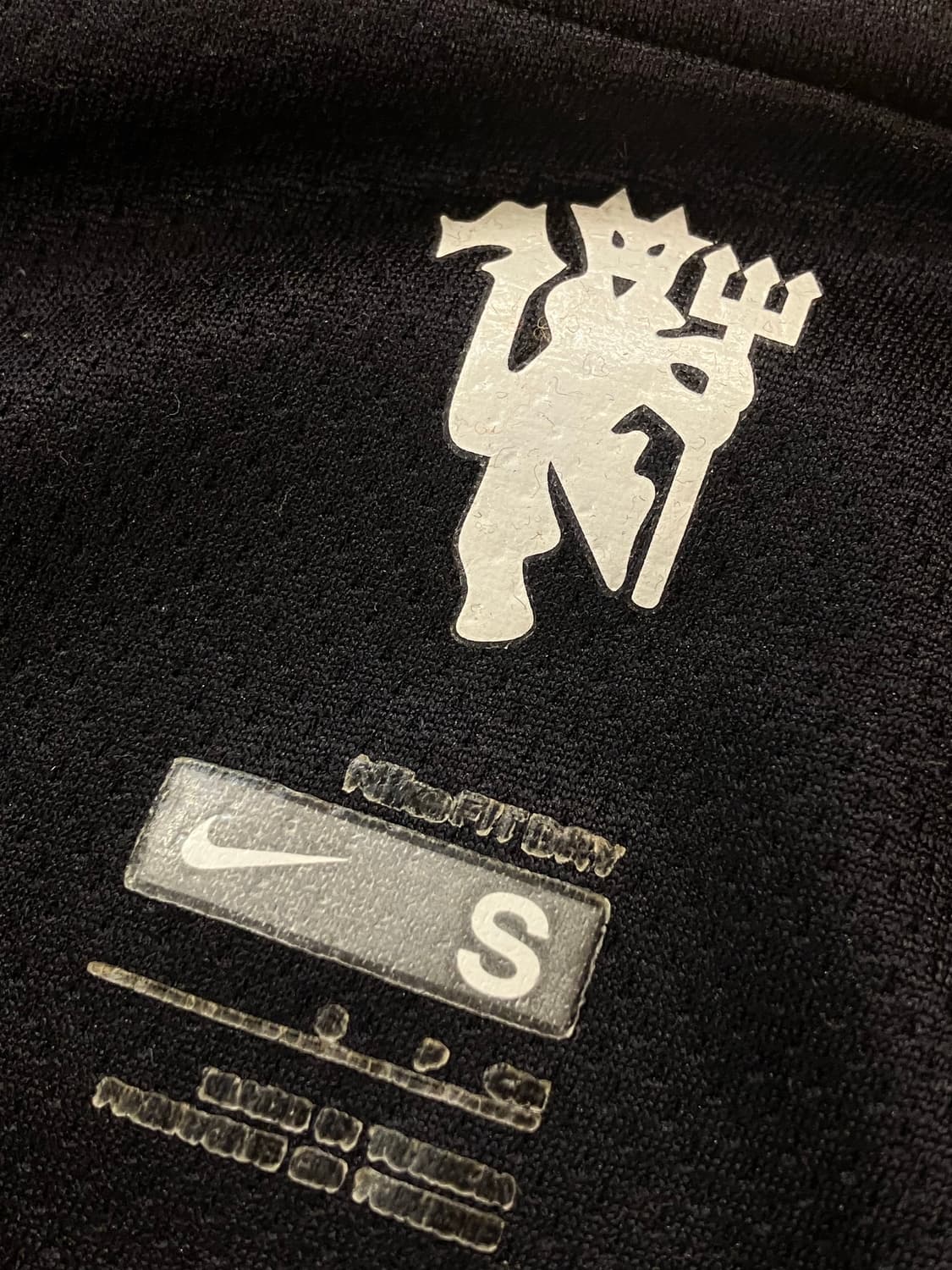 나이키 07-08 맨체스터 유나이티드 어웨이 유니폼 블랙 S #csz18 상품이미지4