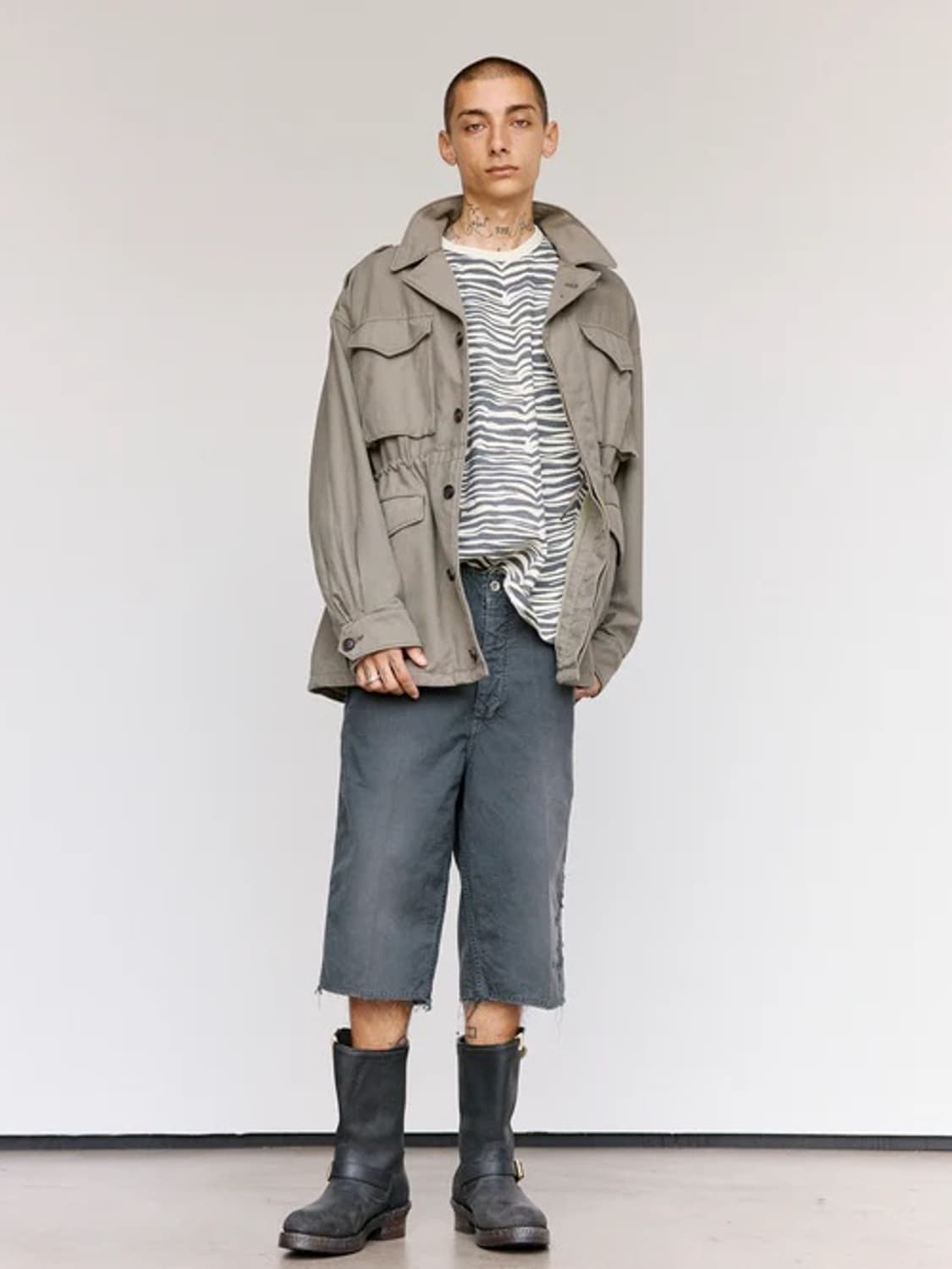 26ss BROADER CHINO SHORTS CRASH 상품이미지3