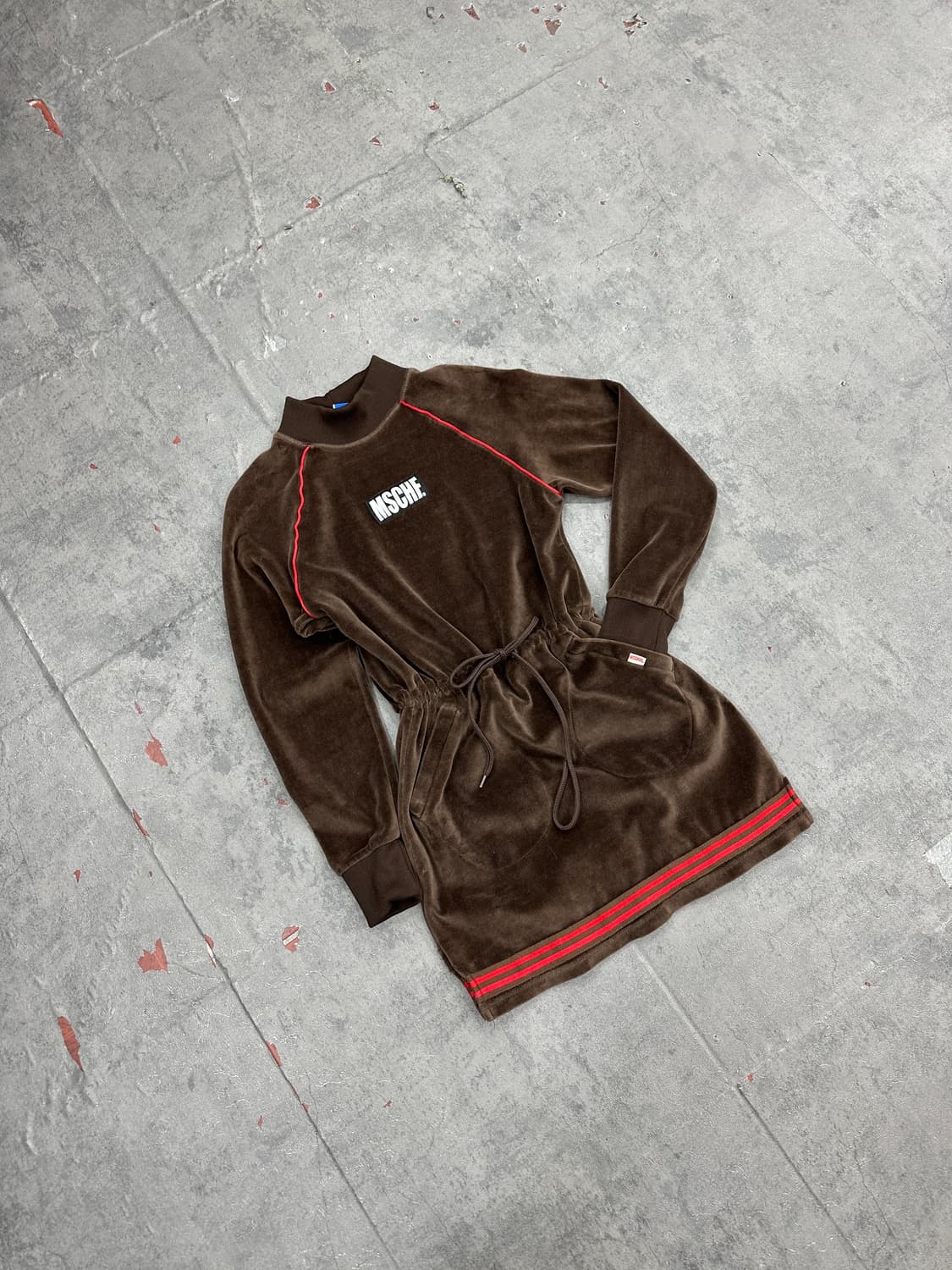 미스치프 벨벳 원피스 상품이미지1