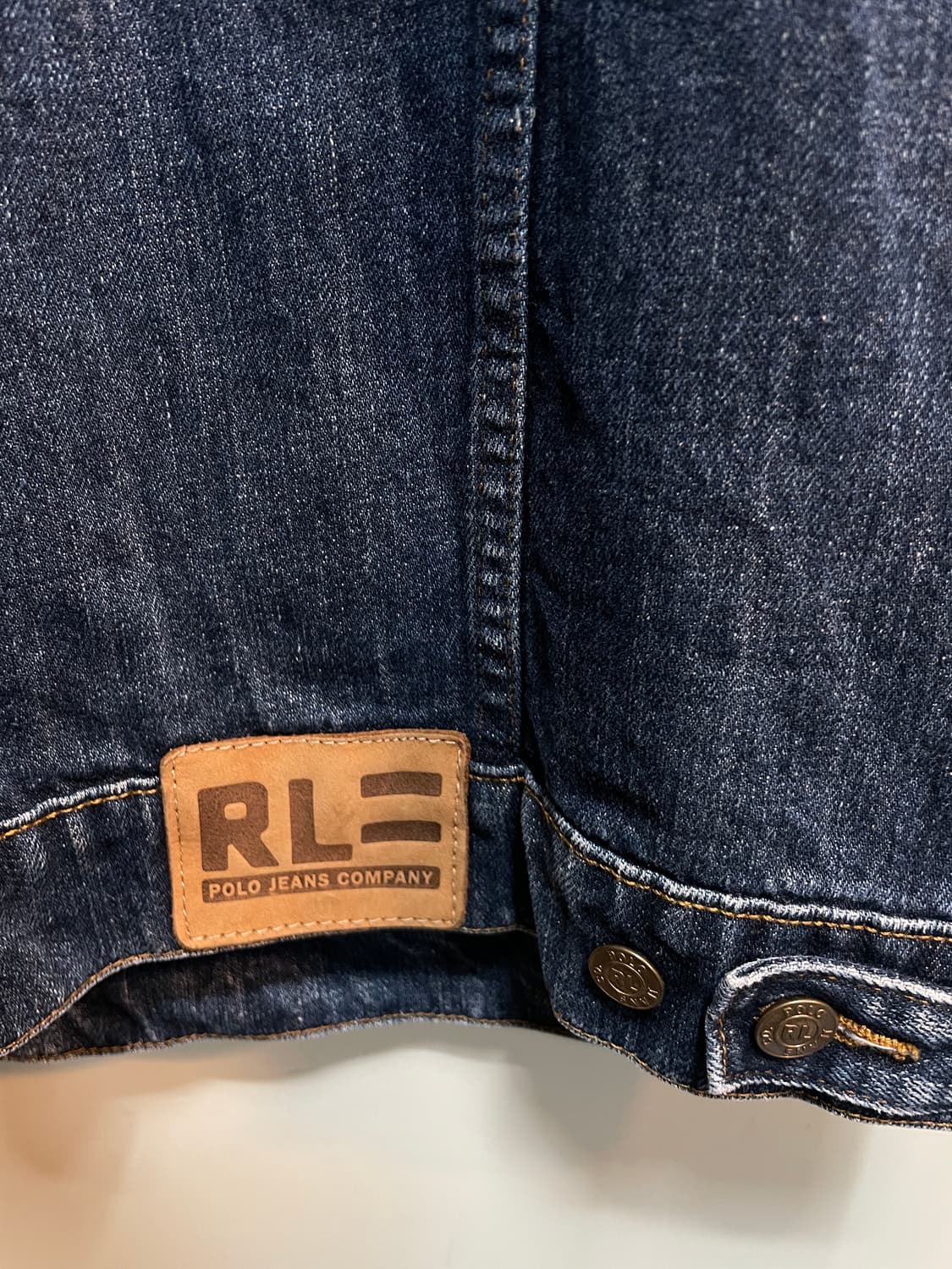 폴로 진스 데님조끼 상품이미지7