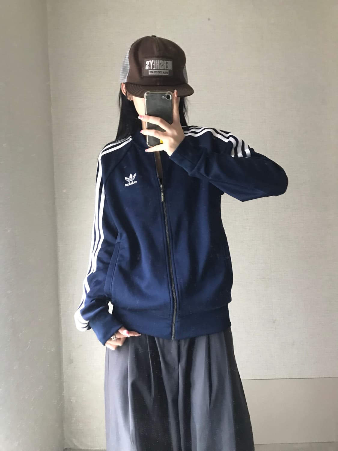 아디다스 네이비 트랙탑 상품이미지1