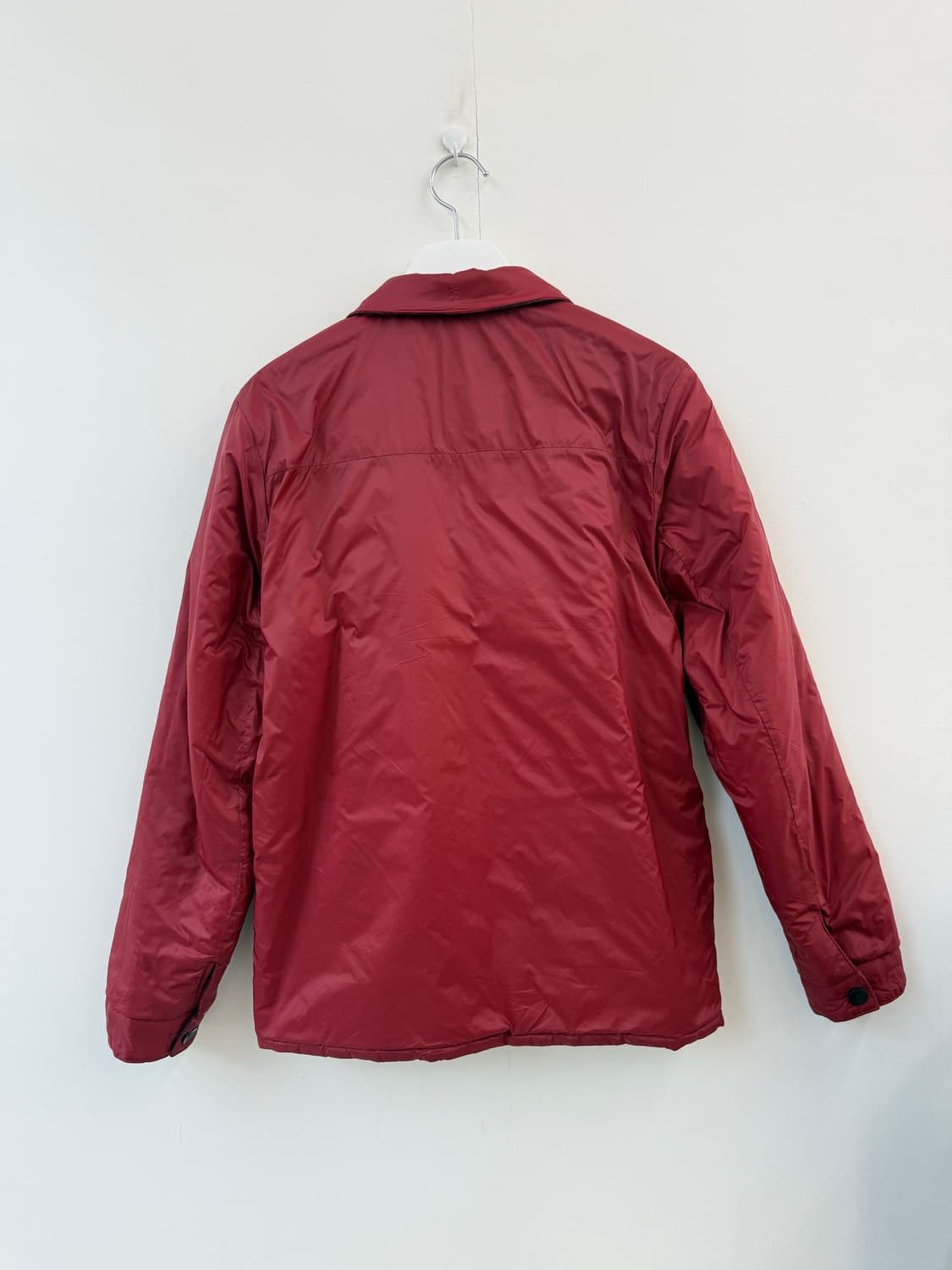 오클리 레드체크 리버시블 카라 점퍼 상품이미지8