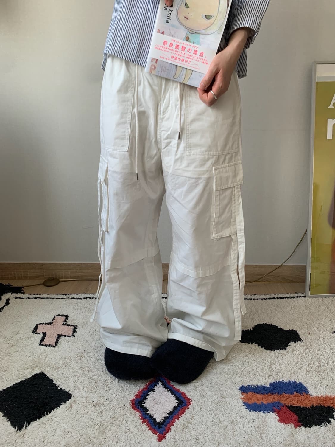 vintage work cotton pants 상품이미지1