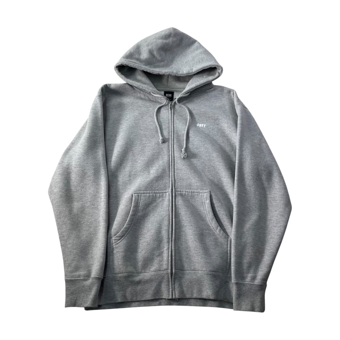 100 오베이 백로고 후드집업 상품이미지2