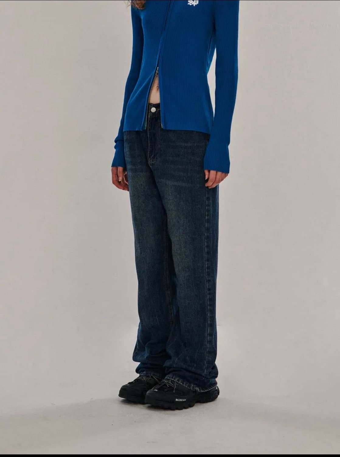 썸플레이스 중청 데님 새상품 상품이미지1