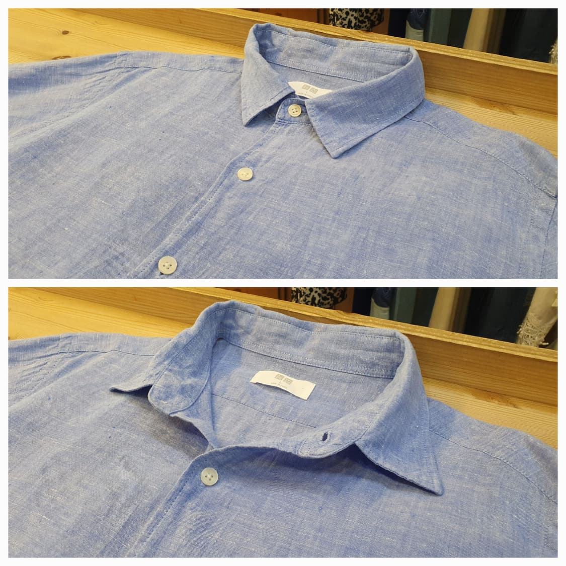 100.Uniqlo 린넨 셔츠(남성)  상품이미지2