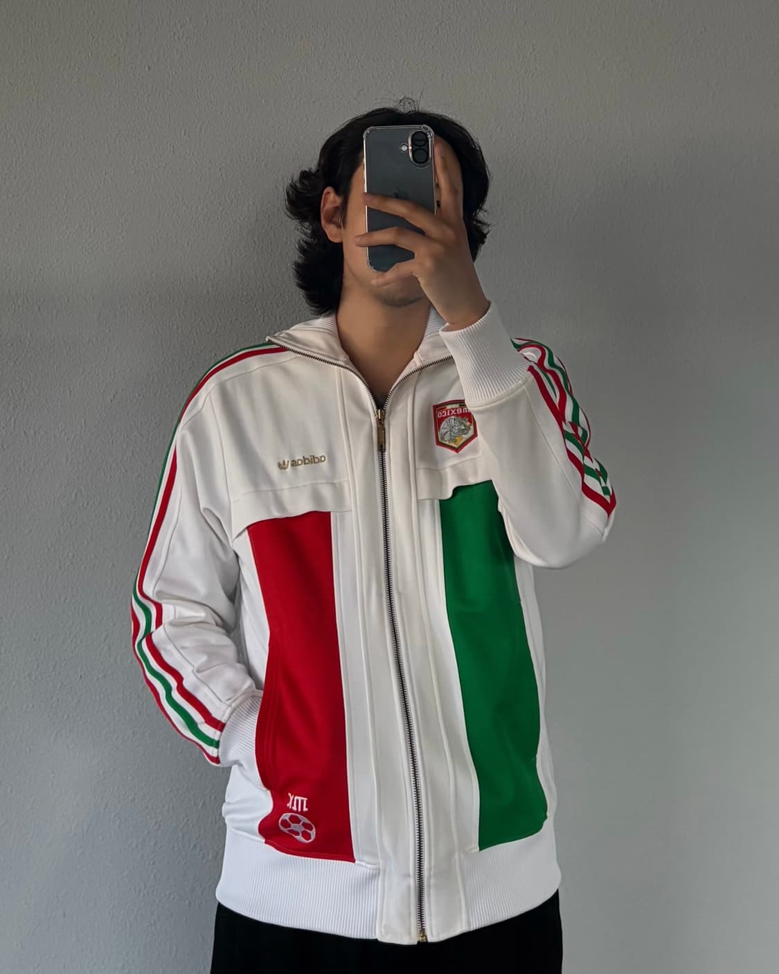 [L]아디다스 멕시코 월드컵 화이트 트랙탑 져지 상품이미지1