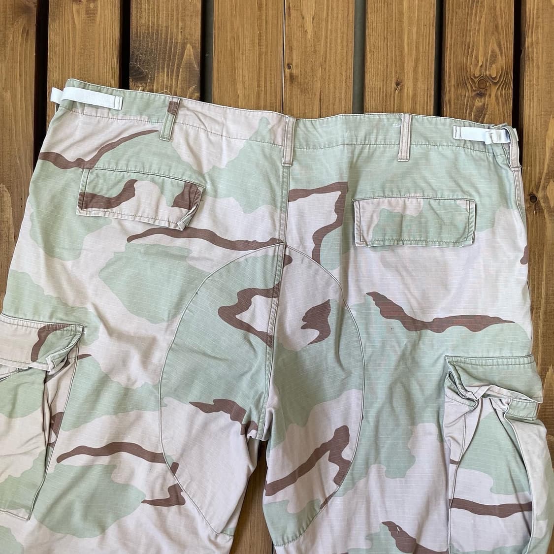 미군 사막삼색 립스탑 전투복하의 2xl/r(46in) 상품이미지7