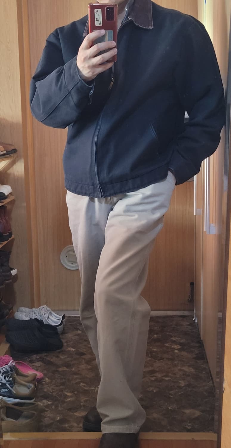 칼하트 디트로이트 J01 블랙 USA 상품이미지6