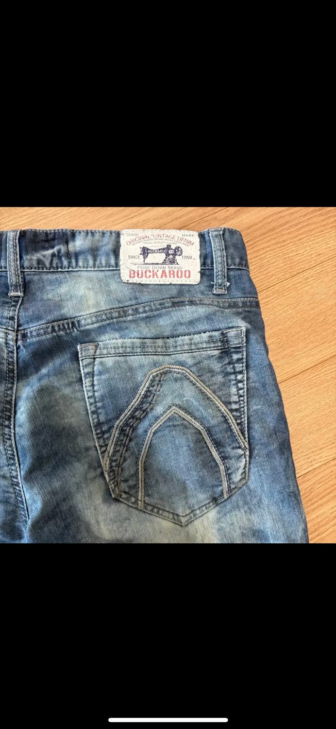 BUCKAROO JEANS 빈티지 워싱 데님 팬츠 34 상품이미지7