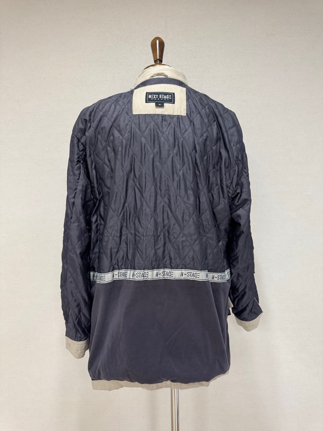 NEXT STAGE CASUAL 퀼팅 점퍼 베이지 코트 상품이미지9