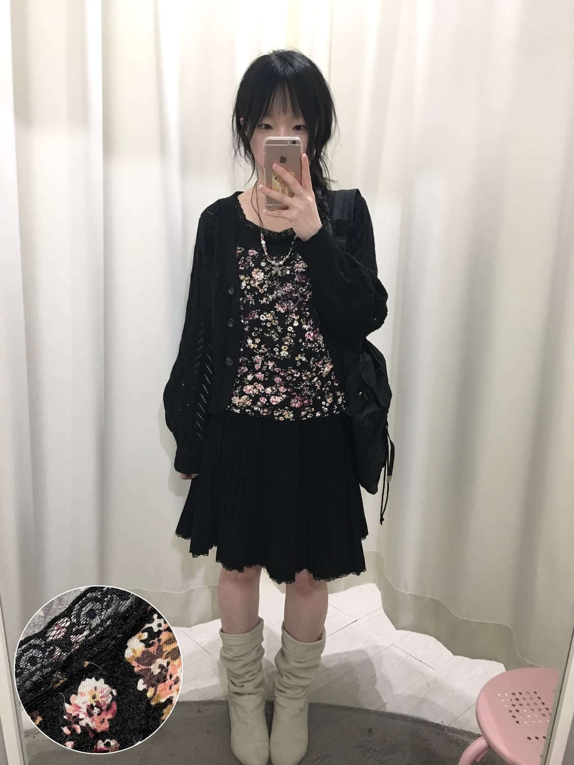 Noir Garden Cami  상품이미지1