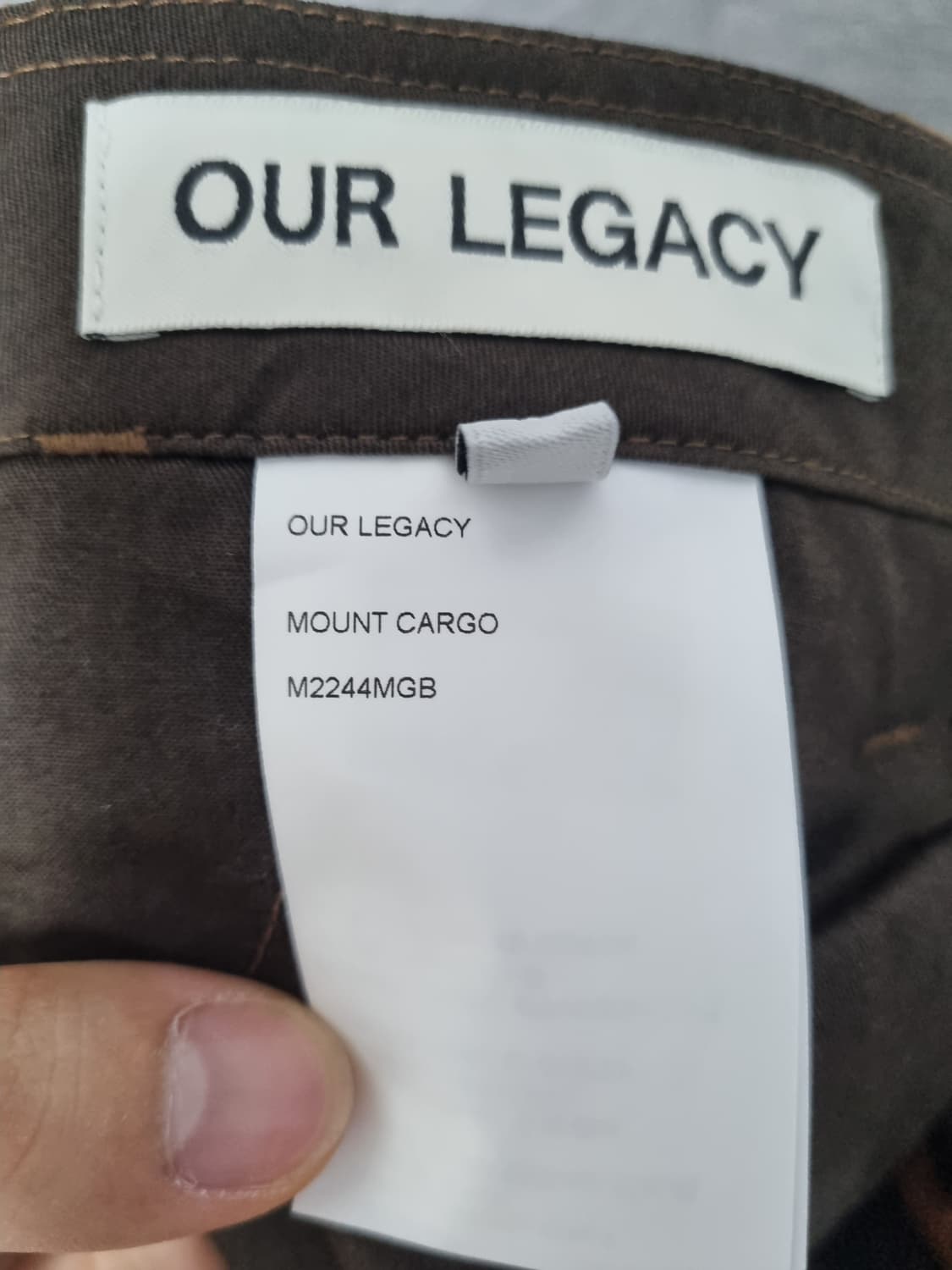 아워레가시 마운트 카고 팬츠 립스탑 46사이즈 상품이미지5