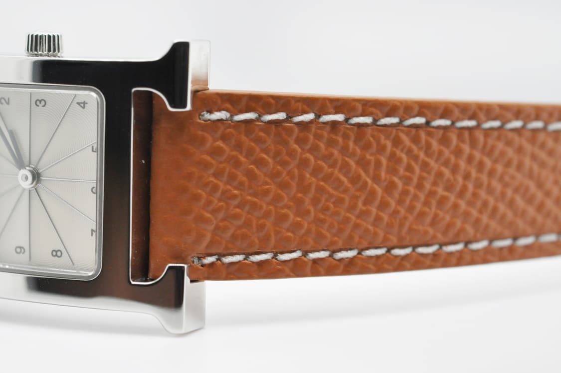 에르메스 H아워 SS 중고명품 손목시계 여성용 PM 사이즈 여성가죽시계 상품이미지7