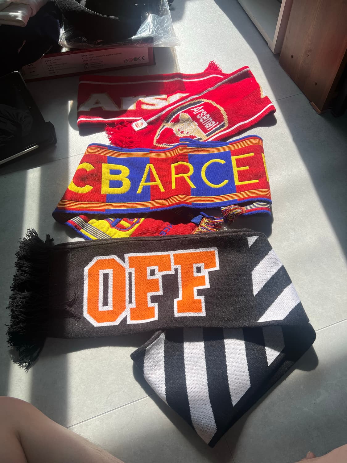 머플러 3종 일괄 판매합니다 상품이미지2