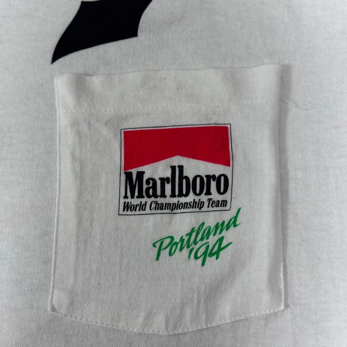 (XL) 90s 빈티지 말보로 프로모 레이싱 반팔 티셔츠 상품이미지5