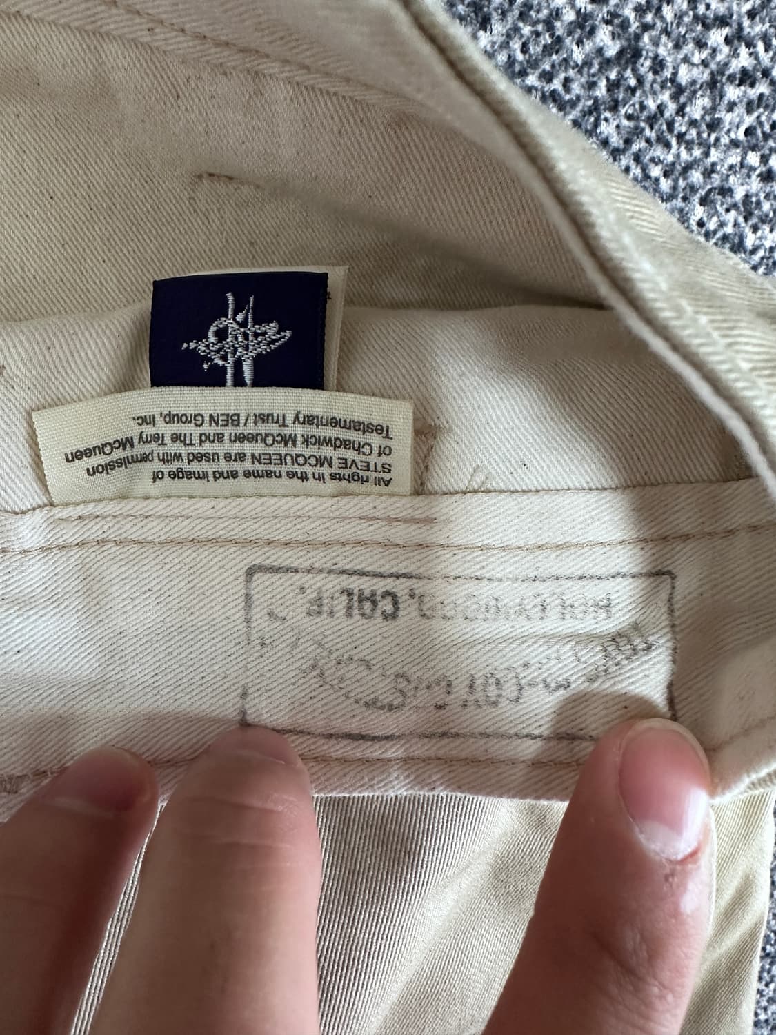 스티브 맥퀸 치노팬츠 상품이미지2