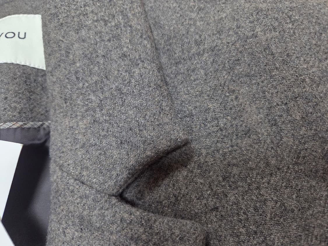 앤유(and you) 베를린 울 싱글코트 프리사이즈 새상품 상품이미지6