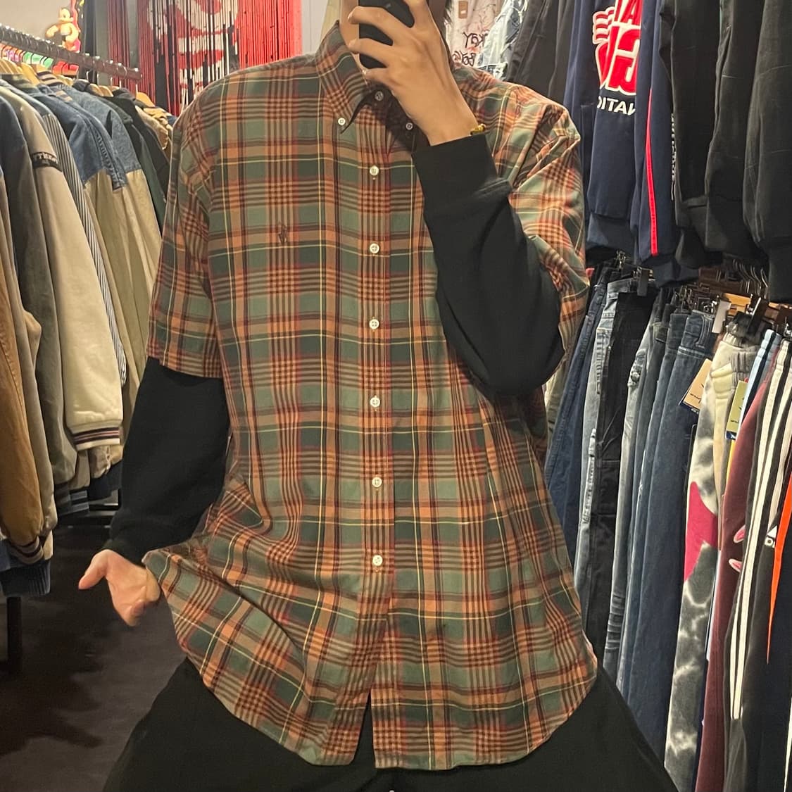 [IM] polo 폴로 체크 반팔셔츠 상품이미지2