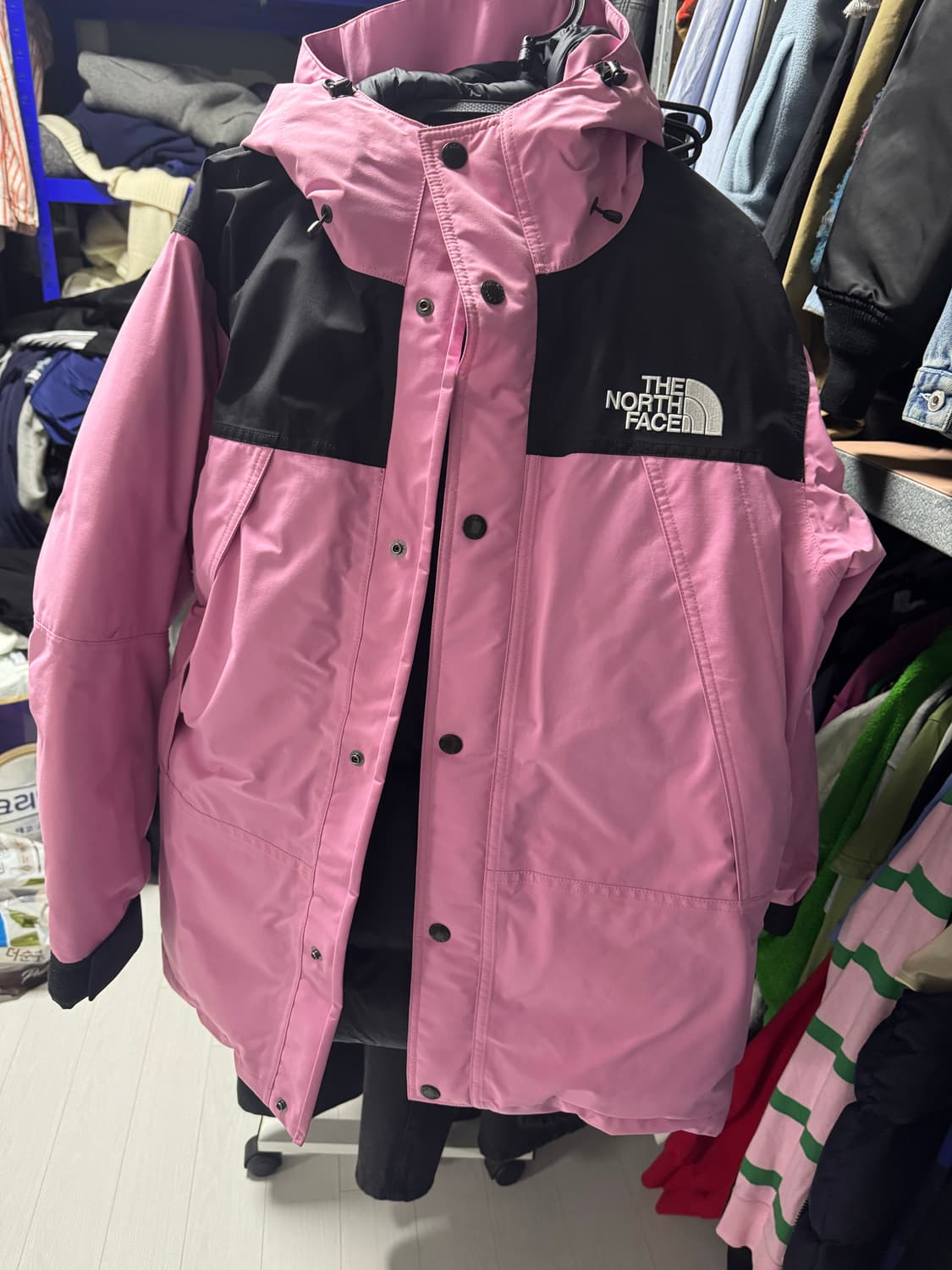  노스페이스마운틴 다운 핑크 ND92237 상품이미지3