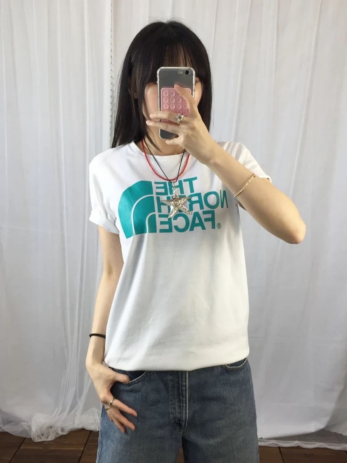 The North Face Mint Logo Tee 상품이미지1