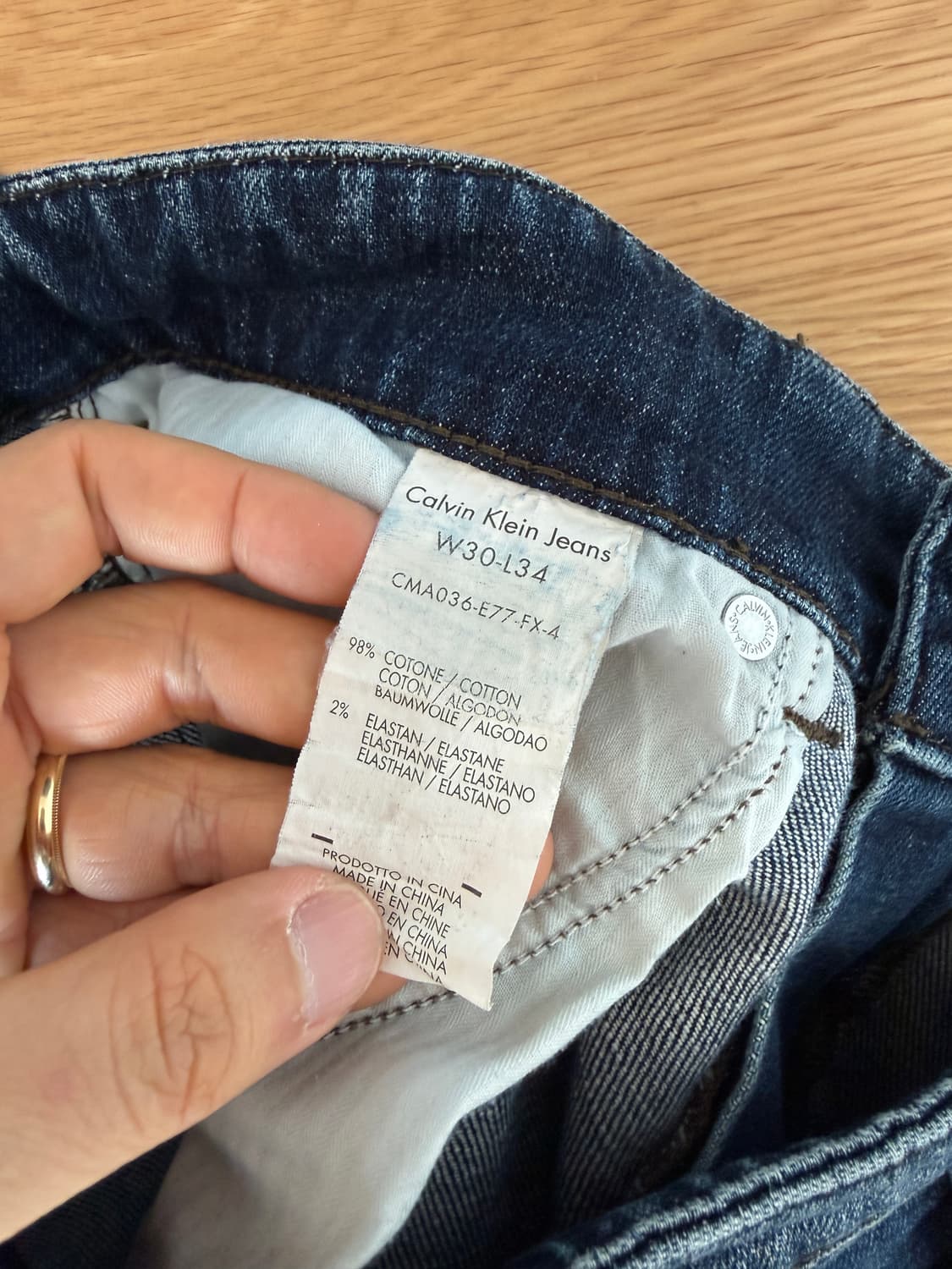 올드 캘빈클라인(Calvin Klein) 데님 팬츠 상품이미지9