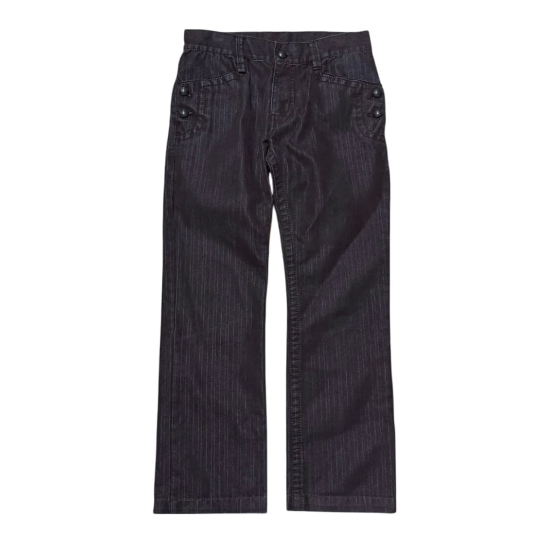 JUN MEN 브라운 스트라이프 락시크 데님 팬츠 상품이미지4