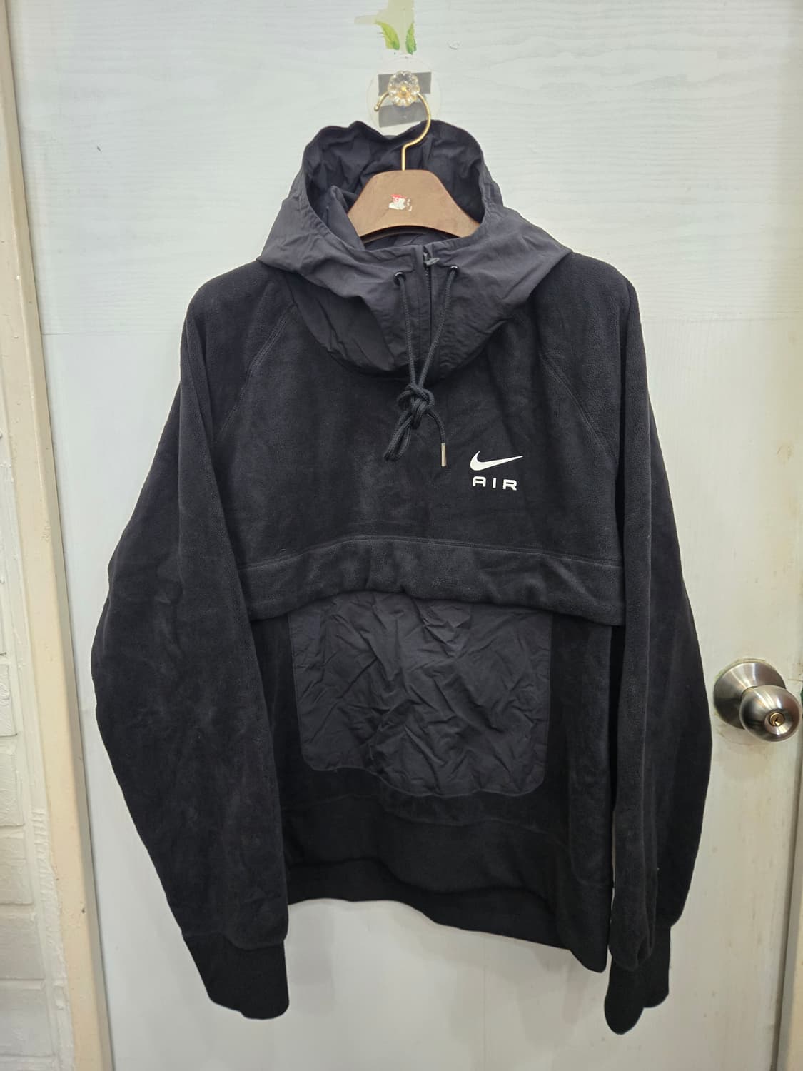 M,95)) NIKE 나이키 에어 반집업 후드티셔츠! 후리스 재질! 상품이미지1