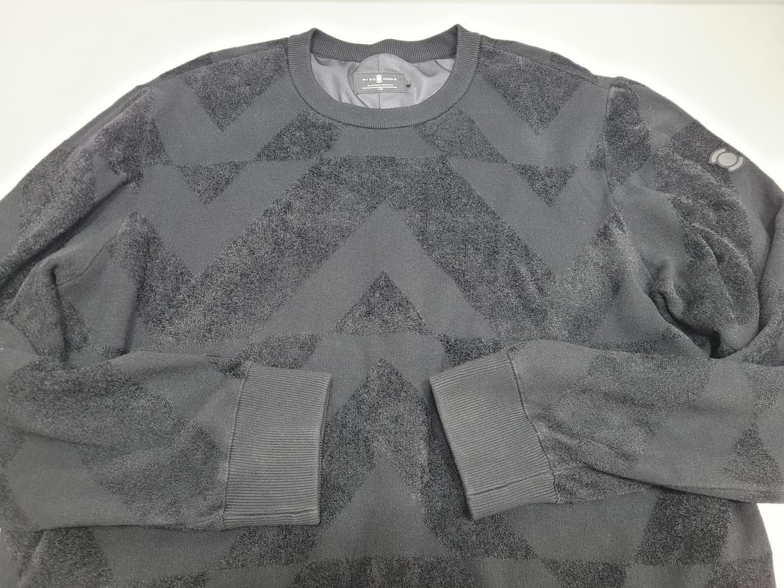 W.ANGLE 22FW 와이드앵글 자카드 방풍 스웨트 / 남 110

 상품이미지4