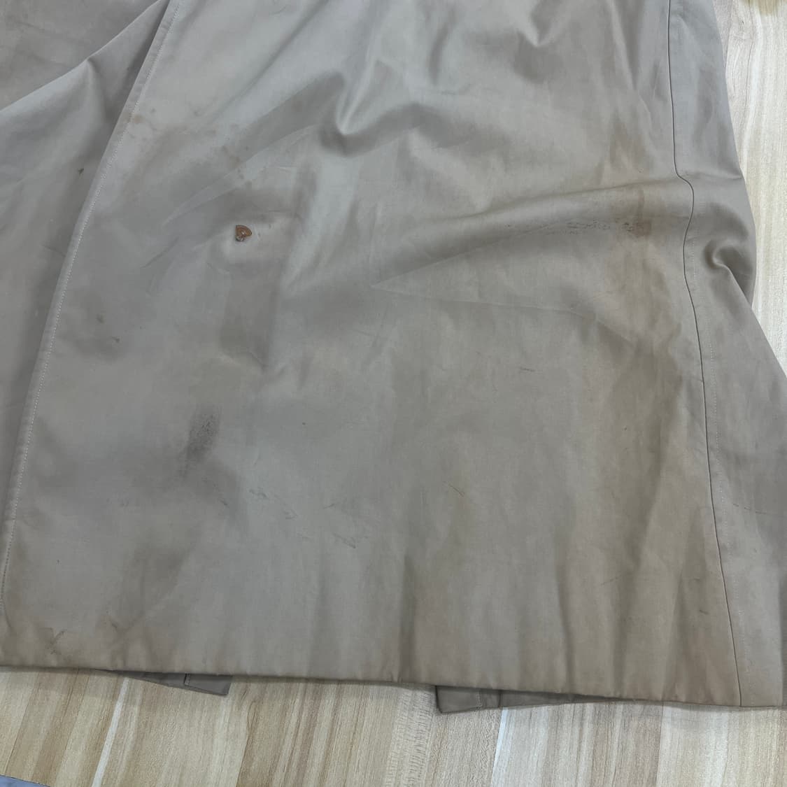 Burberrys 버버리 빈티지 베이지 더블 트렌치 코트  상품이미지8