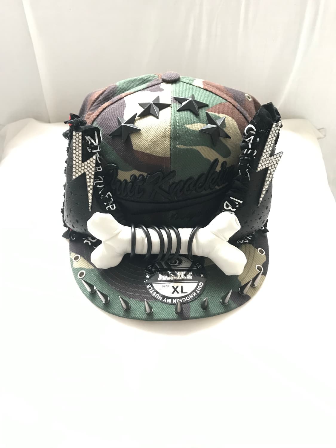 Custom🐾)Military 🦴⚡️⭐️ spark snapback 상품이미지1