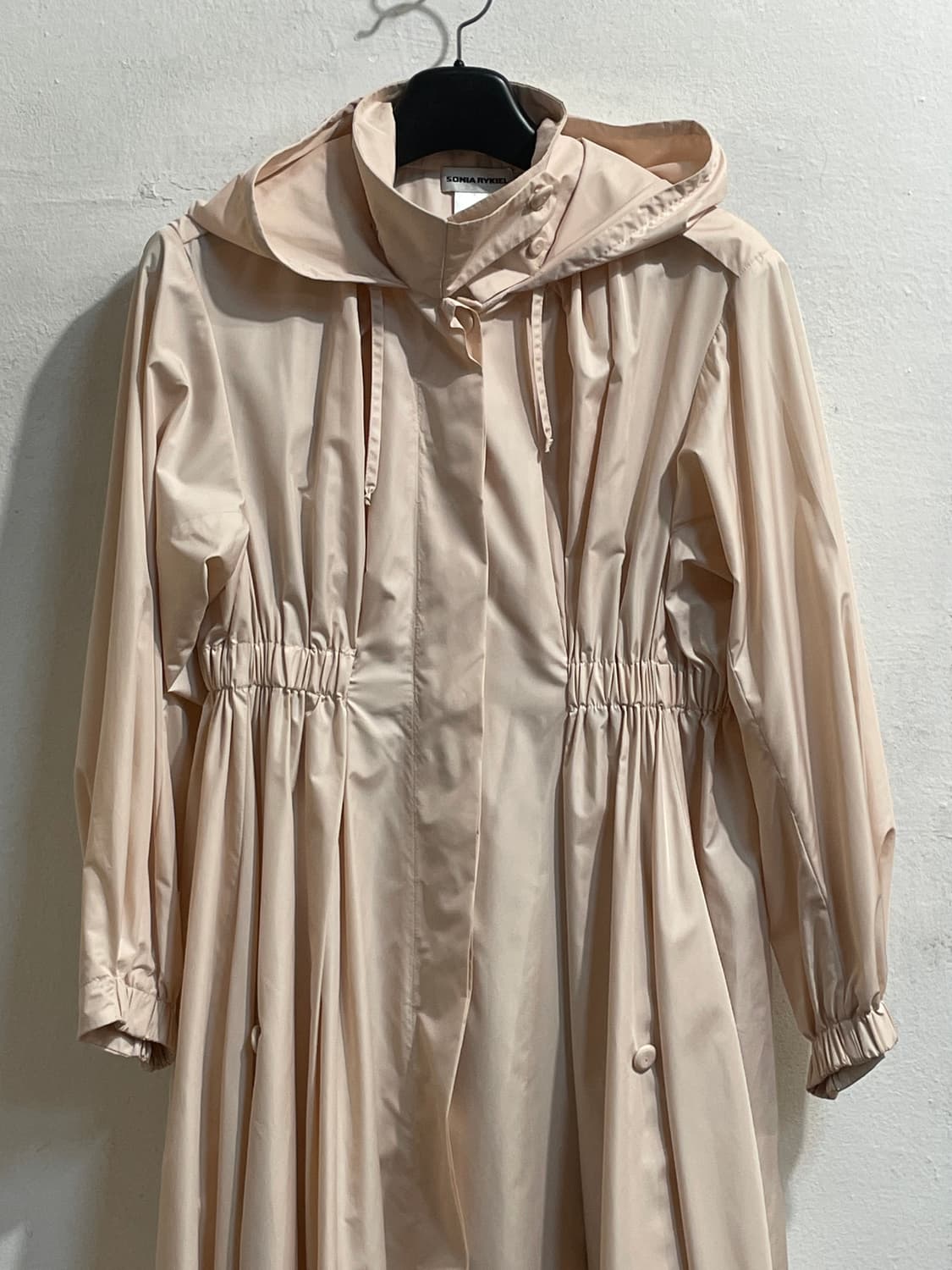 소니아 리키엘 후드 스트링 코트 원피스 상품이미지2