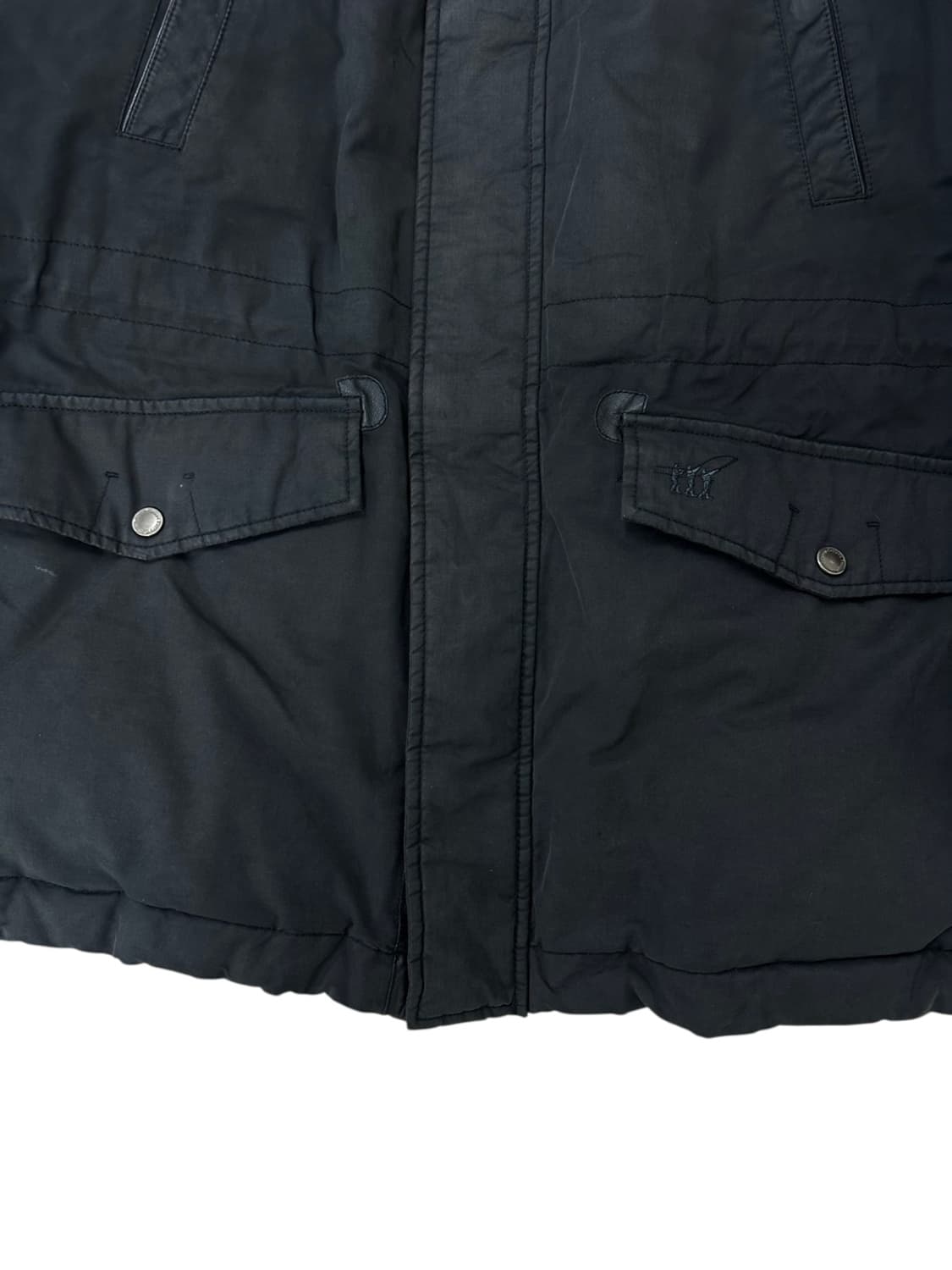 헨리코튼 덕다운 패딩 블랙 (XL)  상품이미지4