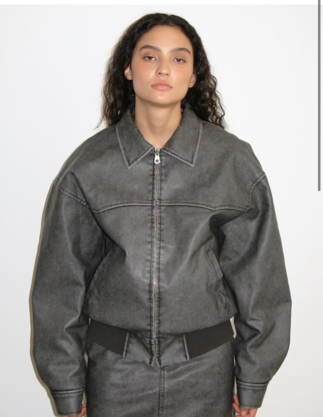 삽니다 폴리수엠 레더 웨스턴 자켓 leather western 상품이미지1
