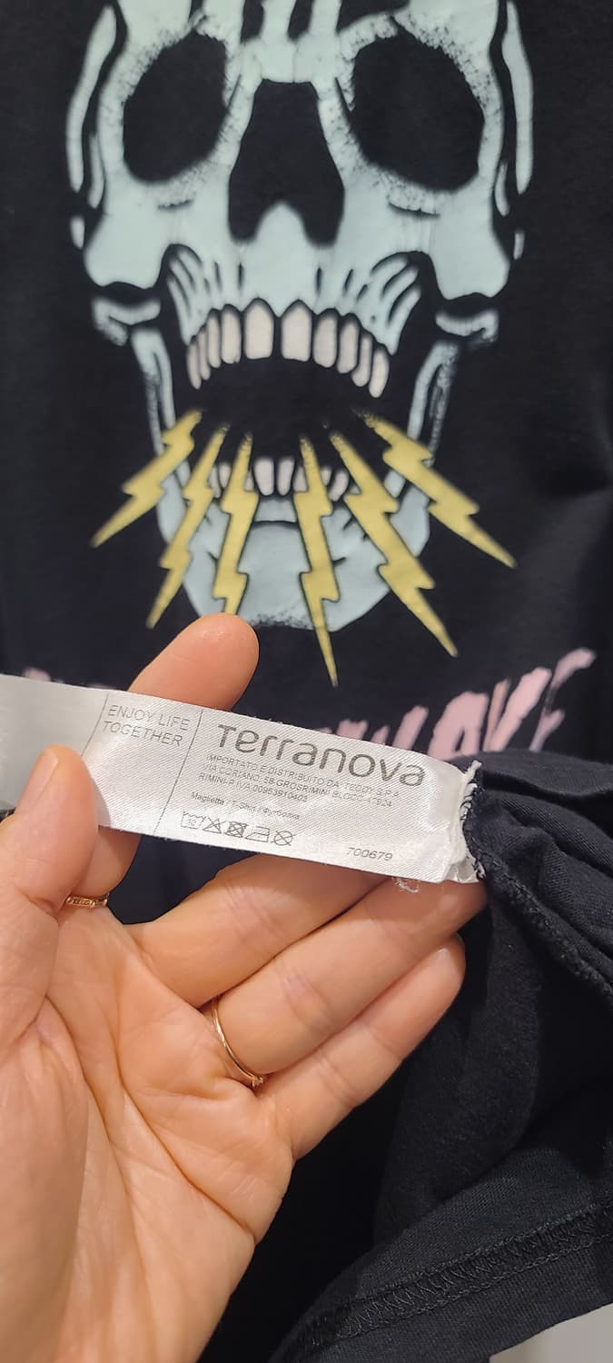 스컬 반팔 티셔츠  상품이미지3