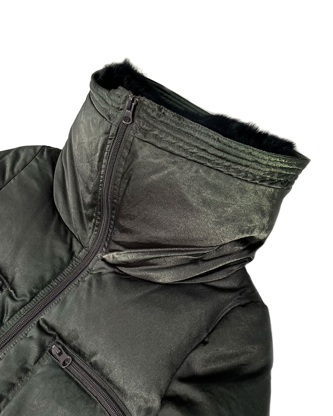 Max&Co. 래빗퍼 카라 밀리터리 패딩  상품이미지6