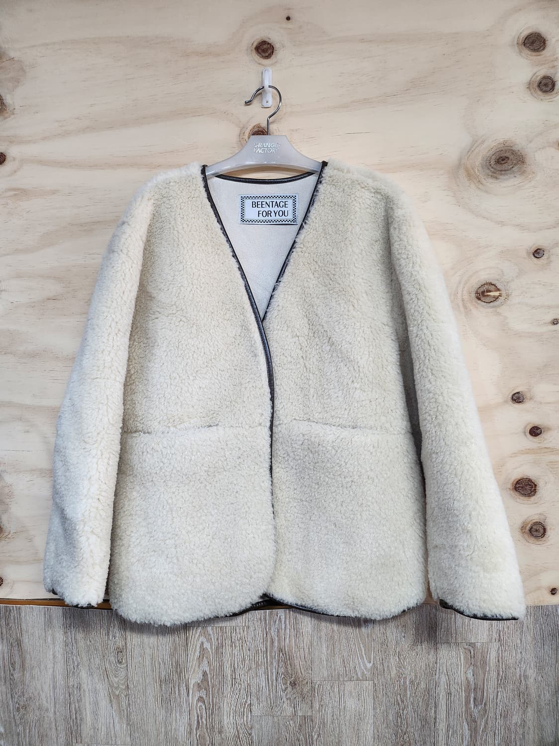 367) X2 BEENTAGE FOR YOU 뽀글이 자켓 상품이미지1