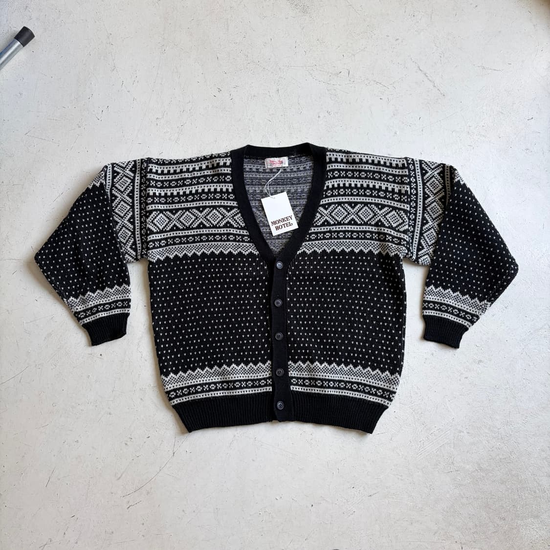 90s Crazy Blud 빈티지 가디건 L 상품이미지1