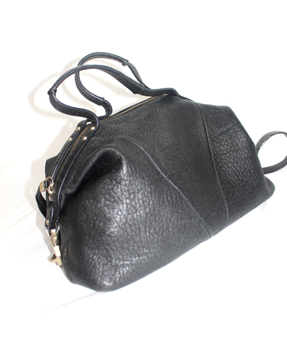 Diagonal leather tote shoulder cross bag 상품이미지2