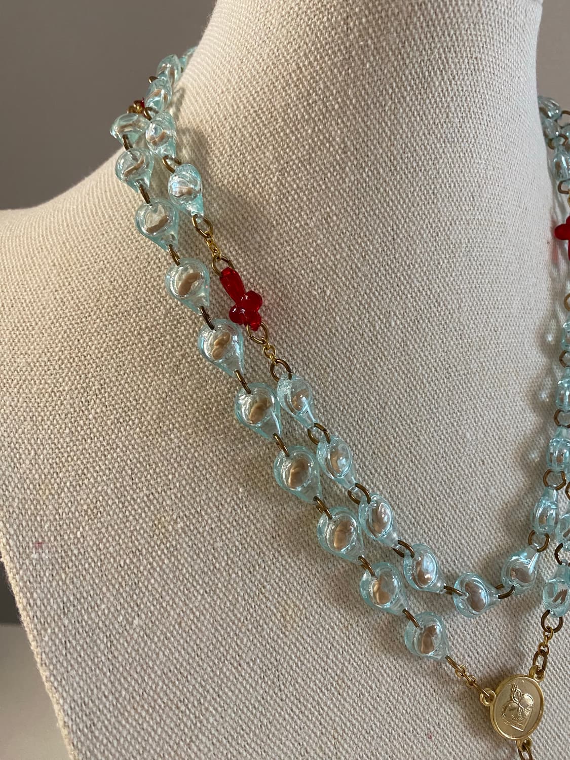 빈티지 태아 묵주 목걸이 상품이미지3