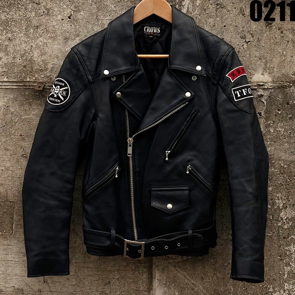 크로우즈 제로 더블라이더 레더자켓 38 0211 상품이미지2