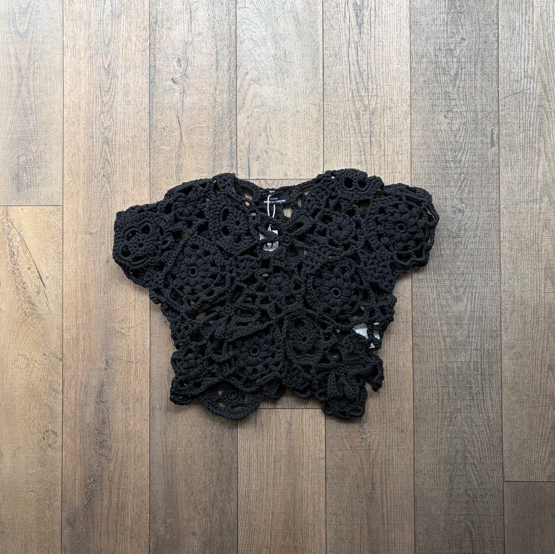 Floral Crochet Half Knit 상품이미지1